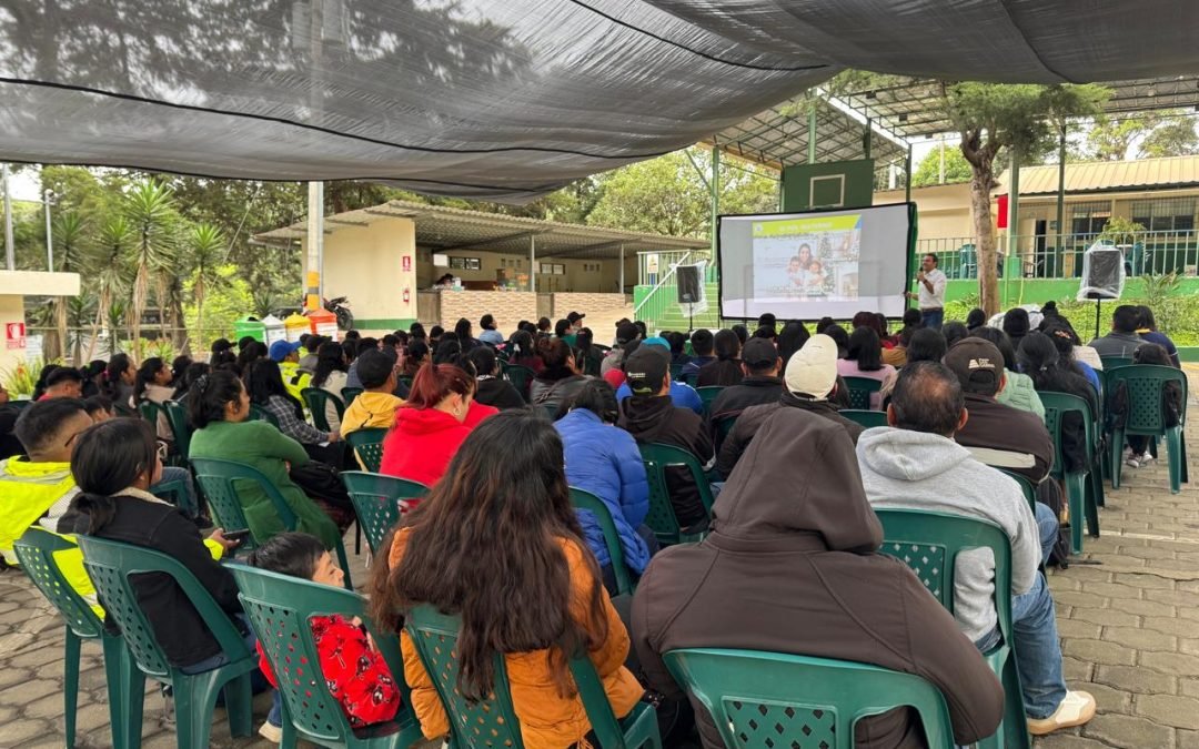 Charlas en colegios a padres de familia y alumnos julio y agosto